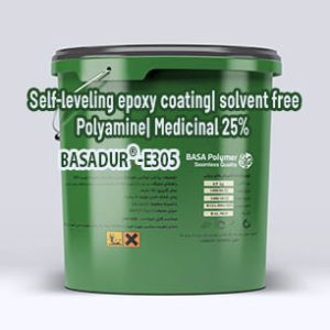 Self-leveling epoxy coating Solvent free 25%